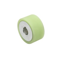 虎轴 滚轮 QAK06-D80-d20-L50-T5 A5052+聚氨酯