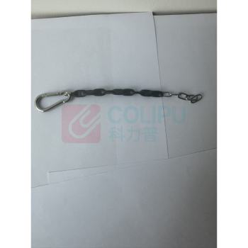 迅爵 周转车接地连链 长度25cm±1CM,16节, 带卡扣,带热缩套管