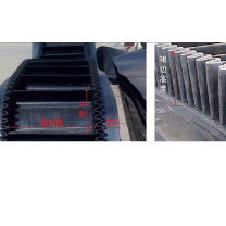三维 THREE V VVV 定制 大倾角输送带 800×5(4.5+1.5)×46M S-160-140-390-252