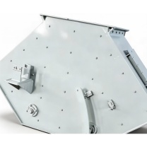 安东 气垫带式输送机四通分料溜槽装置 Q3000 4kW电液推杆*2 t=6mm 820kg;溜槽:Q=3000t/h 衬板碳化铬 t=6mm 检修/支撑平台及护栏*1 钢直爬梯:行走安全爬梯*3 堵斗检测*2