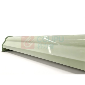 安东 气垫带式输送机管道气垫输送段 DD130-160 1870×2000㎜ 变径段L=2.5m*2、气室中间段L=3*7 内置气垫缓冲床B=1600 支腿安装基座*10;除尘风管Φ299×4*90(含弯头) 压力检测器*1 轻型节能钢丝绳输送带阻燃-ST630 B1600(4