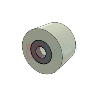 虎轴 滚轮 QAC76-D60-d15-L40 PP+不锈钢
