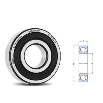 HBFP 进口滚珠深沟球轴承 6214-2RS/P2 70*125*24mm