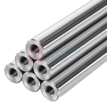 罗德力 内螺纹直线光轴加工导向轴带双头 SCJ22-D15-L190-M6-N6