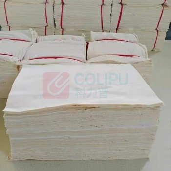 益鑫 棉布 棉布块 擦机布(不掉毛) 30cm*40cm 白色 25kg/包
