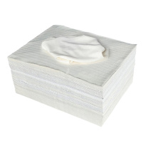 海亚森 HAIYASEN MAX不掉毛棉布抹布40*60cm 5kg 100块/包 抹布(计价单位:包)白色 M2013