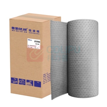 格洁 通用卷状吸液棉 922080 80cm×30m×3mm/卷×1卷/箱 有分割虚线 (灰色)