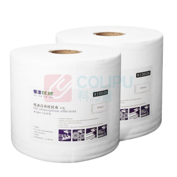 格洁 高效吸油擦拭布_卷状白色 810026 25cm×38cm×500张/卷×2卷 (白色)