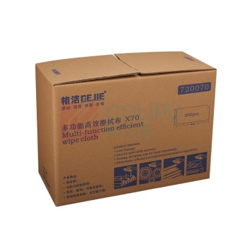 格洁 X70多功能高效擦拭布_折叠式 720070 30cm×35cm×260张/盒×4盒 (白色)