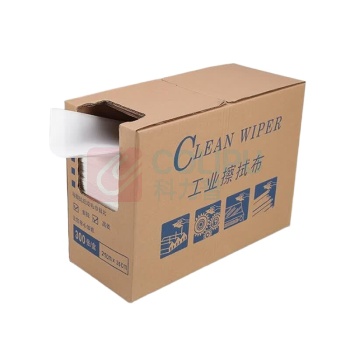 安赛瑞 盒装擦拭布 7C00105 30*35*300张/盒 (白色压花) 材质:木浆+聚酯纤维