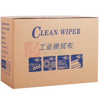 安赛瑞 盒装擦拭布 7C00105 30*35*300张/盒 (白色压花) 材质:木浆+聚酯纤维