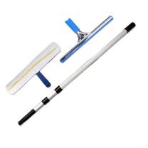 安赛瑞 玻璃擦窗器 伸缩杆+玻璃刮+涂水器 7A00130 2米三件套