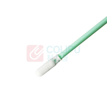 安赛瑞 尖头聚酯纤维无尘棉签 711741 全长70mm 柄长68.5mm 棉头长度11mm 棉头宽3.5mm 柄宽度2.5mm (绿色) 100支/包