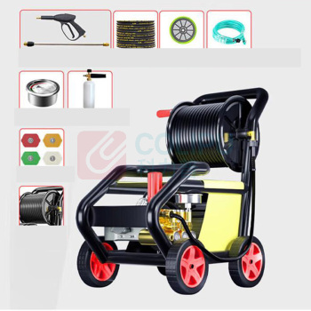 博赫尔 POHIR 商用洗车机工业高压清洗机 神牛9A-15 3500W 20米管+壶+漏保