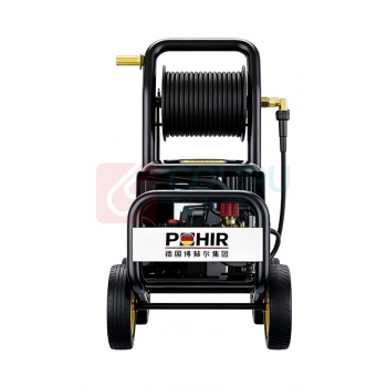 博赫尔 POHIR 商用洗车机大功率家用220V 2800W 340斤压力 20米管+卷轴收纳