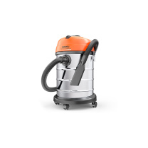 亿力 YILI 工业吸尘器 1400W 小型35L洗车汽保专用款 商用大功率装修桶式吸尘器干湿两用
