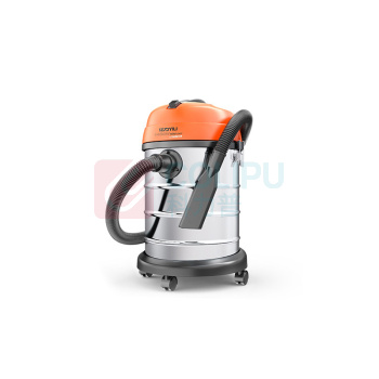 亿力 YILI 工业吸尘器 1400W 小型35L洗车汽保专用款 商用大功率装修桶式吸尘器干湿两用