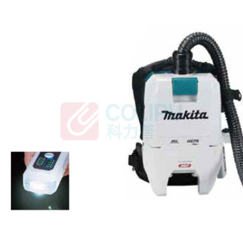 牧田 MAKITA 充电背负式吸尘机 VC008GM201 4.0Ah