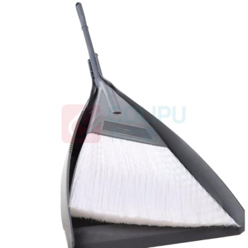 安赛瑞 垃圾车套装 711186 高55cm 宽21cm (灰色) 尼龙+塑料