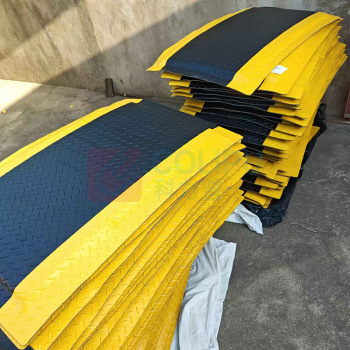 OIMG 防静电抗疲劳地垫 宽1m*长1.5m*厚20mm (黑色带黄边)