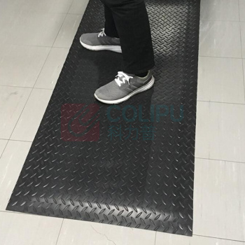安赛瑞 重载抗疲劳地垫 10950 尺寸:90cm*150cm,厚12.5mm (黑色) 材质:发泡PVC