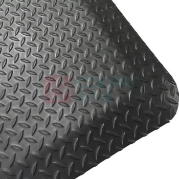 安赛瑞 重载抗疲劳地垫 10950 尺寸:90cm*150cm,厚12.5mm (黑色) 材质:发泡PVC