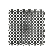 爱柯部落 地垫 20×20cm×10mm (石墨黑)