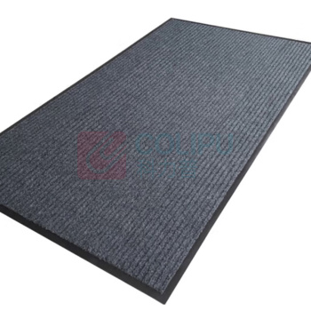 安赛瑞 双条纹地垫拼接款 尺寸:5300*9870mm,厚度5-6mm不包边 (灰色)