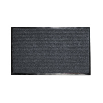 安赛瑞 双条纹地垫拼接款 尺寸:1500*4040mm,厚度5-6mm不包边 (灰色)