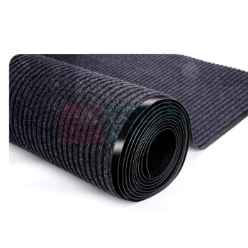 春利 地毯 1200mm 1800×6mm 条纹丙纶绒面PVC防滑底 (灰色) 60条起订