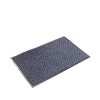 爱柯部落 丙纶双条纹吸水垫 100cm*120cm (灰色)