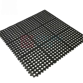 京信工 橡胶防滑地垫 100cm*100cm*16mm