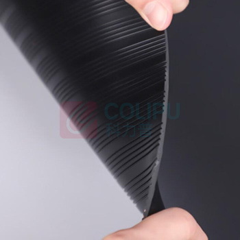 安赛瑞 高压绝缘地垫 17325 5KV(1×10m)厚度3mm (黑色横纹) 天然橡胶材质