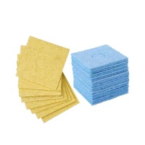 益鑫 吸水耐高温清洁海绵 56*56mm 加厚 50片/包 (蓝色) 电烙铁头清洁海绵