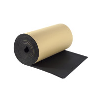罗德力 自粘阻燃高密度橡塑板 10mm*1m*3m (黑色背胶)