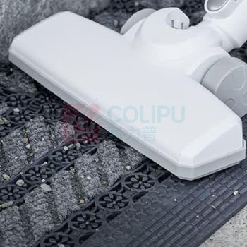 安赛瑞 楼梯地垫 7R00118 厚度13mm 27.5×215cm (菠萝纹灰色) PVC+丙纶