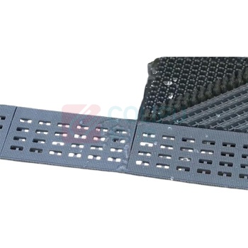 安赛瑞 室外镂空除尘地垫 23373 尺寸:75*120cm 单块尺寸15*15cm 厚度25mm (单刷灰刷灰底) 材质:EVA+PA66尼龙刷