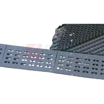 安赛瑞 室外镂空除尘地垫 23331 尺寸:60*90cm 单块尺寸15*15cm 厚度25mm (单刷灰刷灰底) 材质:EVA+PA66尼龙刷