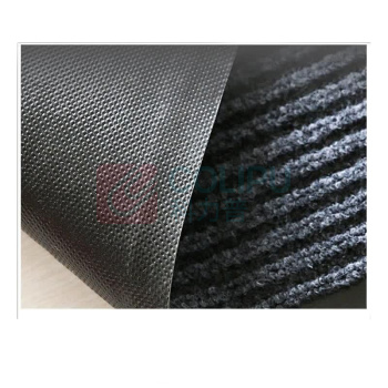 安赛瑞 双条纹地垫 13712 尺寸:60*90cm (深灰色) 材质:PVC (3块起订)
