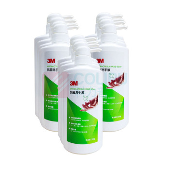 3M 抗菌洗手液 抗菌护肤保润型 520g/瓶 12瓶/箱