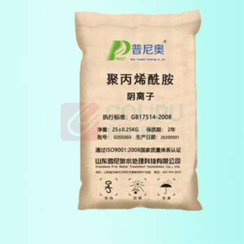 普尼奥 阴离子聚丙烯酰胺 25kg/袋