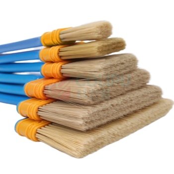 安赛瑞 塑料柄植毛油漆刷 7A00476 尺寸:200×65mm 2.5寸 5把 材质:尼龙