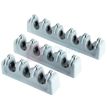 海斯迪克 HYSTIC 拖把架挂钩架 HKW-209 需打孔 4挂5钩 (偏远地区,运费另议)