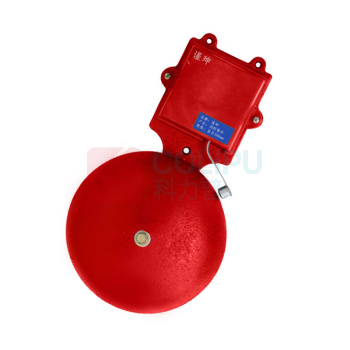 谨珅 消防警铃 含安装 JL-02 铃盘直径300mm (红色)