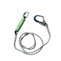 Hertzeden 单钩二次绳 铝合金钩保险绳(含缓冲包) HE-CQY2 φ14mm 长:2米