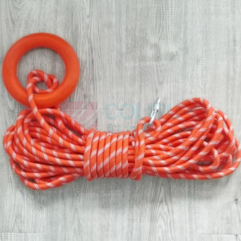 海斯迪克 HYSTIC 救生浮索 消防绳丙纶丝绳防汛绳救生绳 gnjz-1107 反光 8mm*30m