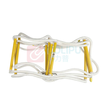 Hertzeden 管式救援安全爬梯软梯 树脂软梯 涤纶材质 HE-Dn/T5 16mm 5米 