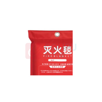 轰烈消防 HONGLIEXIAOFANG 灰色双面涂层玻璃纤维防火毯-厚度1MM 3*3 米(拼接) (灰色)