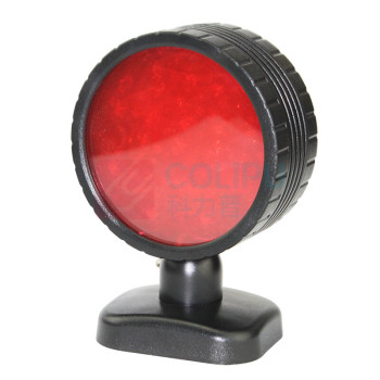 通明 TORMIN 磁吸红闪灯 ZW4303A 3.7V 3W 双面方位灯 铁路轨道警示灯 (红色)