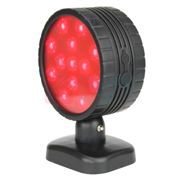 通明 TORMIN 磁吸红闪灯 ZW4303A 3.7V 3W 双面方位灯 铁路轨道警示灯 (红色)